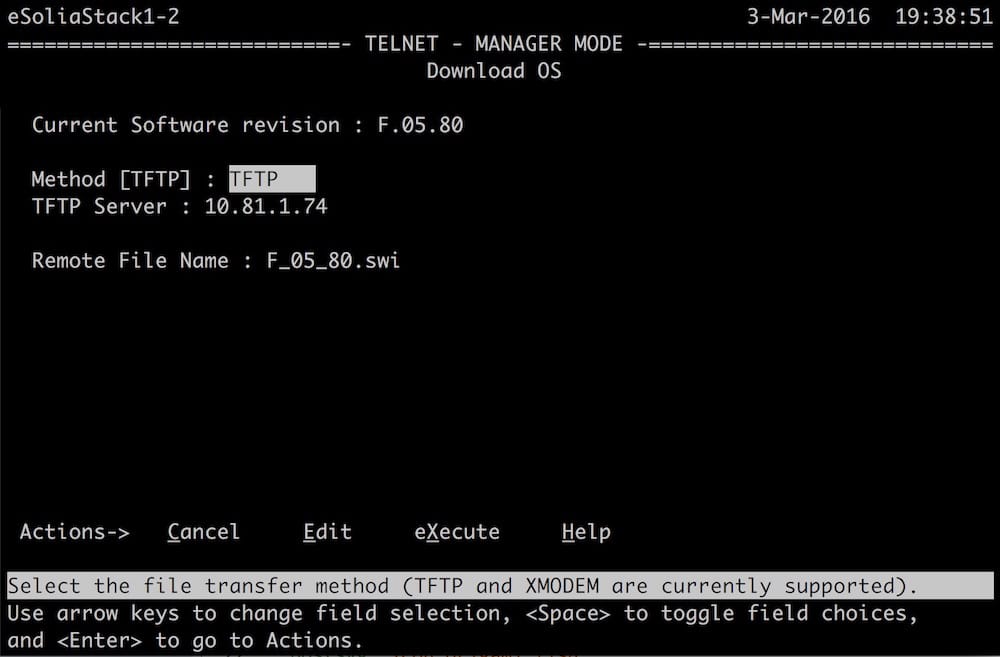 Cisco Tftp Stopped Service Not Activated On Network