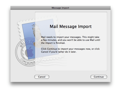 Fix Apple OS X Mail Crashing and Hanging : Rick Cogley Central